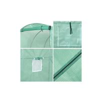 siltnamiai - LEAN Tunelinis šiltnamis 6 x 3 x 2 m, Žalias (Green) - 6 nuotrauka