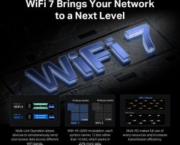 router tri band - Mercusys MR37BE BE6500 Tri-Band Wi-Fi 7 - 2 nuotrauka