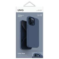 iphone 15 pro max deklas apple - UNIQ "Lino Hue Magclick Charging iPhone 15 Pro Max" Navy Blue - 2 nuotrauka