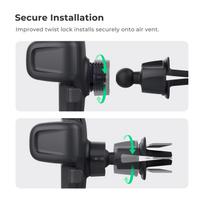 iottie easy one touch - iOttie Easy One Touch 5 telefono laikiklis Juodas (Black) - 5 nuotrauka