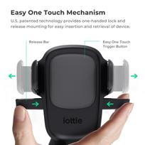 iottie easy one touch - iOttie Easy One Touch 5 telefono laikiklis Juodas (Black) - 6 nuotrauka