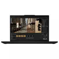 1tb nesiojamas ssd - Lenovo ThinkPad P16s Gen 4 21RX001TGE, Ryzen AI 9 HX PRO 370, 64 GB, 1 TB, 16", Black (Juodas) - 1 nuotrauka