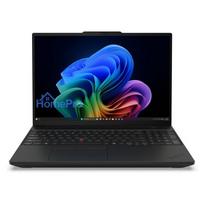 ddr5 pc 32gb - Lenovo ThinkPad T16 Gen 5 (AMD), Ryzen AI 7 PRO 450, 32 GB, 512 GB, 16", WUXGA, Windows 11 Pro, Black (Juodas) - 1 nuotrauka