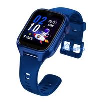 ismanusis laikrodis 4g lte - Stelio ST-SWJ102-NB Junior Pro AI 4G GPS Navy Blue (tamsiai mėlynas) - 3 nuotrauka