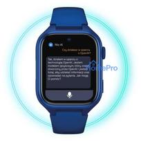 ismanusis laikrodis 4g lte - Stelio ST-SWJ102-NB Junior Pro AI 4G GPS Navy Blue (tamsiai mėlynas) - 4 nuotrauka