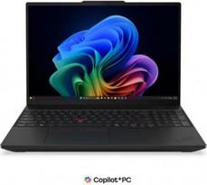 32gb 2x16gb ddr5 - Lenovo ThinkPad T16 Gen 5 (AMD) 21WX003EPB, Ryzen AI 7 PRO 450, 32 GB, 1 TB, 16", WUXGA, Black (Juodas) - 1 nuotrauka