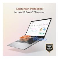 15 coliu nesiojamas kompiuteris - ASUS ExpertBook P1 PM1503CDA-S70064X, Ryzen 7 7735HS, 16 GB, 512 GB, 15.6", Windows 11 Pro, Pilkas (Grey) - 4 nuotrauka