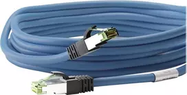 tinklo kabelis 2m - Goobay CAT 8.1 Patchkabel, S/FTP (PiMF), Blau, 2 m - 4 nuotrauka