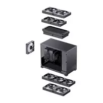 kompiuterio korpusas case - Jonsbo D32 STD Juodas (Black) - 19 nuotrauka