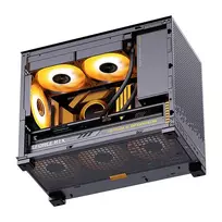 jonsbo d32 pro - Jonsbo D32 PRO Juodas (Black) Mini korpusas, mATX, Grūdintas stiklas - 6 nuotrauka