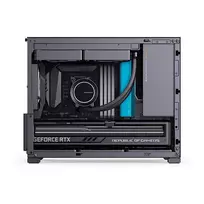 jonsbo d32 pro - Jonsbo D32 PRO Juodas (Black) Mini korpusas, mATX, Grūdintas stiklas - 11 nuotrauka