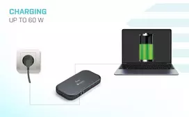 thunderbolt laidas - i-tec Thunderbolt 3/USB-C Dual 4K - 2 nuotrauka