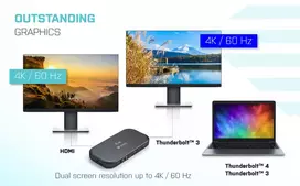 thunderbolt laidas - i-tec Thunderbolt 3/USB-C Dual 4K - 4 nuotrauka