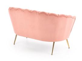 amorinito - Sofa Amorinito XL, aukso/rožinė, 133 x 77 cm x 77 cm - 2 nuotrauka