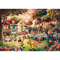 mickey mouse - Trefl Disney Premium Plus Mikio Peliuko gimtadienio vakarėlis 10915, 1000 det. - 2 nuotrauka