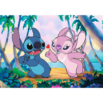 lilo stitch angel - Trefl dėlionė 1000 vnt. - Lilo ir Stičas 12079 - 2 nuotrauka