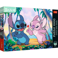 lilo stitch angel - Trefl dėlionė 1000 vnt. - Lilo ir Stičas 12079 - 3 nuotrauka