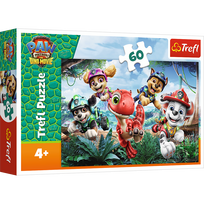 paw patrol senukai - Trefl PAW Patrol to the Dinosaurs' Rescue, 60 det. - 3 nuotrauka
