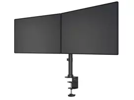 monitoriu laikiklis 100x100 - Multibrackets Dual Desk Mount 15-27" Black - 2 nuotrauka
