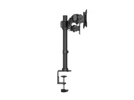 monitoriu laikiklis 100x100 - Multibrackets Dual Desk Mount 15-27" Black - 5 nuotrauka