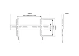 50” tv - Multibrackets MB-6553 - 2 nuotrauka
