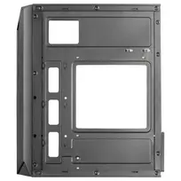 pc argb - Kompiuterio korpusas Mars Gaming MC-S1, skaidri/juoda - 2 nuotrauka