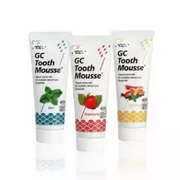 GC Tooth Mousse Recaldent, remineralizuojantis dantų kremas be fluoro, 35 ml x 3 vnt