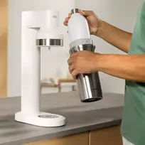 Brita sodaTRIO butelis, 0,65 l, baltas (White)
