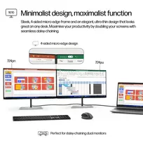monitorius 24 coliu - HP Series 7 Pro 24" WUXGA Monitorius 724Pn - 4 nuotrauka