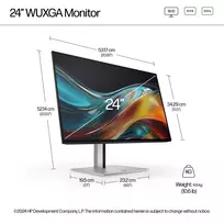 monitorius 24 coliu - HP Series 7 Pro 24" WUXGA Monitorius 724Pn - 6 nuotrauka