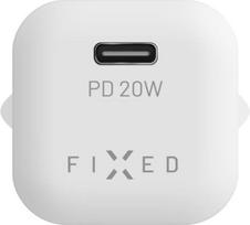 travel charger usb - Fixed | Mini USB-C Travel Charger USB-C/Lightning Cable | FIXC20M-CL-WH - 3 nuotrauka