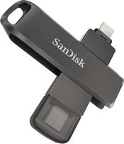 usb c atmintukas 128 - Sandisk 128GB iXpand Luxe U3 type C + Lightning Black - 2 nuotrauka