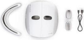 baltos kaukes - Therabody TheraFace LED kaukė su vibracijos terapija Balta (White) - 4 nuotrauka