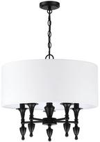 CosmoLight Austin P05203BK-WH, E14, 5 x 40 W, balta/juoda