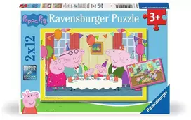 Ravensburger Peppa Pig III, 2 x 12 det.