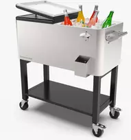 Permasteel PS-223-80QT-SS, 80 l, nerūdijančio plieno