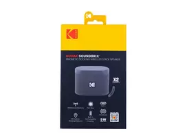 Kodak SoundBrix Wireless Stack Speaker Treble Gray 2-Pack