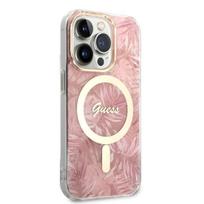iphone ikroviklis 14 pro - Guess MagSafe dėklas ir įkroviklis iPhone 14 Pro 6.1" - Rožinis (Pink) - 3 nuotrauka