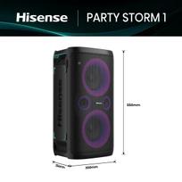 kolonele hisense - Hisense Party Storm 1 Black (juoda) - 3 nuotrauka