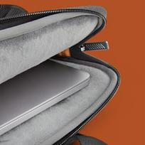 laptopo krepsiai - UNIQ Stockholm laptop Sleeve 16" Blue - 2 nuotrauka