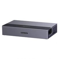 usb c hub docking station - Ugreen USB-C 9w1 Docking Hub for Steam Deck 4K 120Hz Pilkas (Gray) - 3 nuotrauka