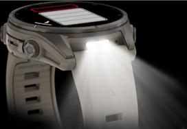 garmin fenix 43 - Garmin Fenix 9 43mm AMOLED Titanium Fog Gray (pilkas) - 6 nuotrauka