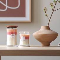 woodwick trilogy - Woodwick Aromatinė žvakė (Trilogy Blooming Orchard), 275 g - 2 nuotrauka