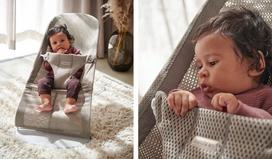 tamsoje - BabyBjorn BABYBJORN - bouncer BLISS MESH - tamsiai rožinė - 3 nuotrauka