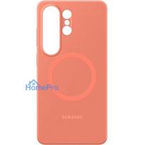 magnetas - Dėklas EF-ES948COE Samsung Silicone Magnet Cover for Galaxy S26 Ultra Coral Raudona - 3 nuotrauka