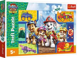 paw patrol senukai - Trefl Paw Patrol Doggies And Dinosaurs 16548, 100 det. - 3 nuotrauka