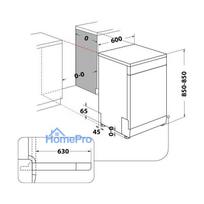 indaplove whirlpool - Whirlpool W7F HS31 - 3 nuotrauka