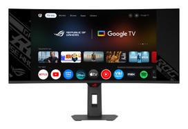 oled 240hz 1440 - ASUS ROG Strix QD-OLED XG34WCDMTG 34", UWQHD, lenktas, Juodas (Black) - 2 nuotrauka
