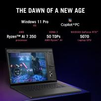 nvidia geforce - Asus ROG Zephyrus G16 GA605KP-QR022W, AMD Ryzen 7 3500, 32 GB, 1 TB, 16", Nvidia GeForce RTX 5070, Pilka (Grey) - 10 nuotrauka