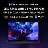 nvidia geforce - Asus ROG Zephyrus G16 GA605KP-QR022W, AMD Ryzen 7 3500, 32 GB, 1 TB, 16", Nvidia GeForce RTX 5070, Pilka (Grey) - 11 nuotrauka